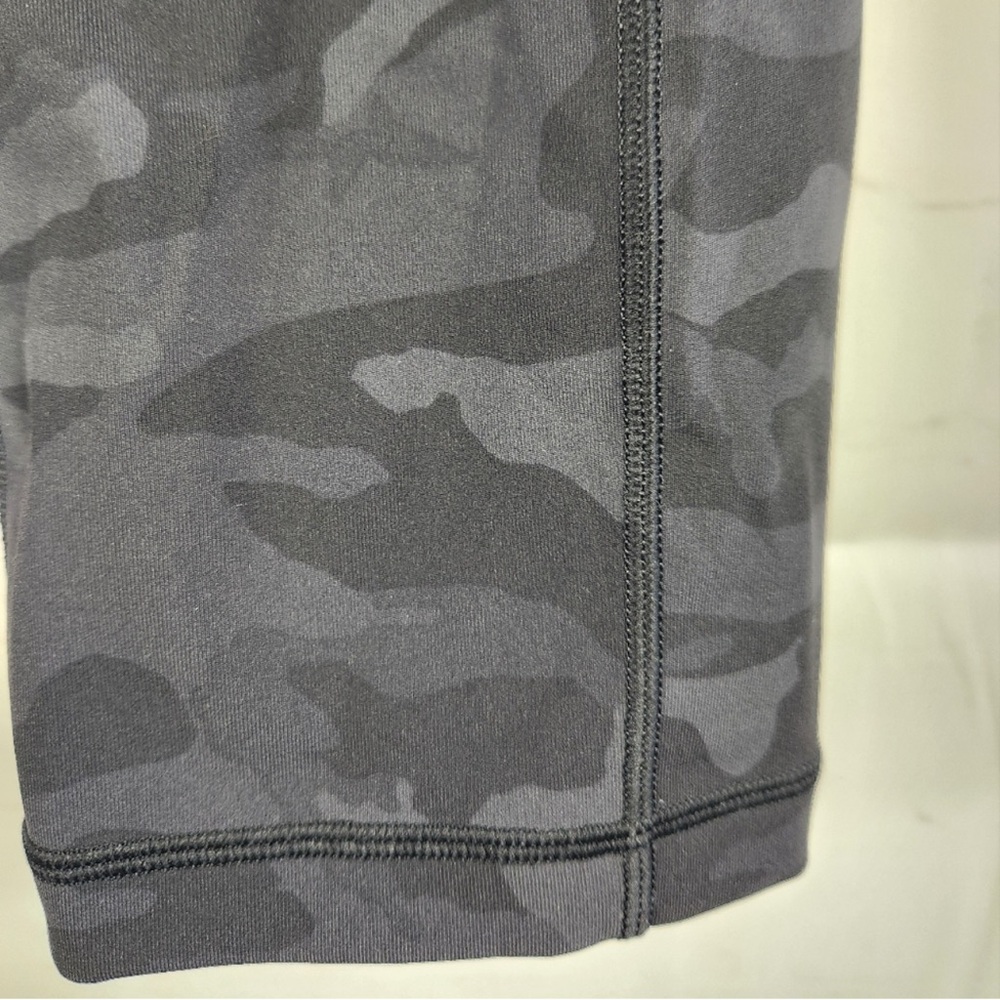 Lululemon Speed Up Crop Leggings Camo Multi Grey size 8 - Picture 6 of 15